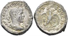 Ancient Coins - Seleucis and Pieria, Antioch. Philip I Arabs. 244-249. Billon Tetradrachm (13.00g, 28mm). Struck 245 AD. Prieur 307