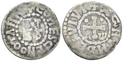 World Coins - France. Herbert I ´le Éveillé-Chien´. 1015-1035. AR Denier (1.22g, 20.5mm). Cinomanis (Le Mans) mint. Duplessy 398