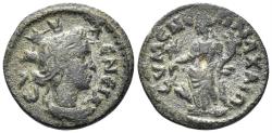 Ancient Coins - Phrygia. Eumeneia. Severan Times. 193-235 AD. AE 16mm (2.19g). SNG Copenhagen 388