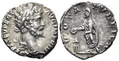 Ancient Coins - Septimius Severus. 193-211 AD. AR Denarius (2.63g, 17mm). Rome mint. Struck 197 AD. RIC 96a