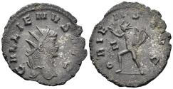 Ancient Coins - Gallienus. 253-268 AD. AE Antoninianus (3.20g, 23mm). Rome mint. Struck  266/7 AD. RIC 249