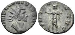 Ancient Coins - Claudius II Gothicus. 268-270 AD. AE Antoninianus (2.62g, 19mm). Rome mint. RIC 109
