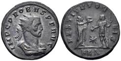 Ancient Coins - Probus. 276-282 AD. AE Silvered Antoninianus (4.00g, 22mm). Serdica mint. Struck 276 AD. RIC 853