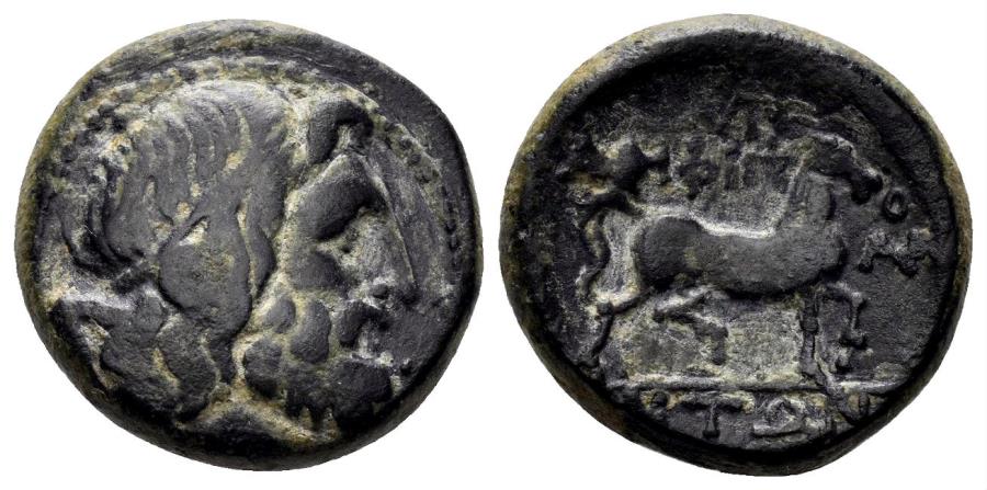 Ancient Coins - Macedonia, Amphipolis. 187-31 BC. AE 17mm (5.94 gm). SNG ANS 127