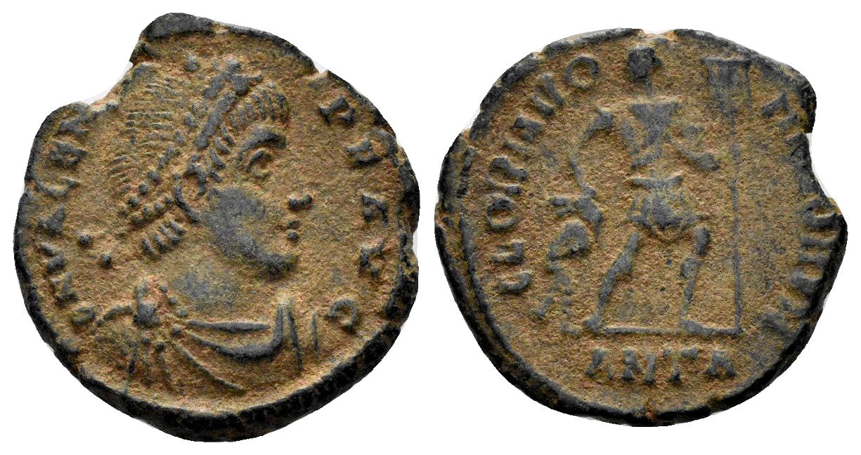 Valens AD 364-378 Gold Solidus Nicomedia - Silbury Coins