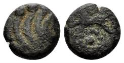 Ancient Coins - Celtic Gaul. Northeast Gaul. Remi. Circa 2nd-1st century BC. 1/4 Stater (1.03 gm, 10mm). Scheers, Traité, S. 644, 152