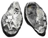 Ancient Coins - Achaemenid Empire. Time of Xerxes II - Artaxerxes II. Circa 420-375 BC. AR Siglos (5.23 gm, 21mm). BMC Arabia pl. XXVII, 5