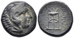 Ancient Coins - Macedon. Philippi, circa 356-345 BC. AE 17mm (6.00g). SNG ANS 668-9