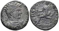 Ancient Coins - Phrygia, Hierapolis. Caracalla. 198-217 AD. AE 23mm (6.80g). BMC 268, 17