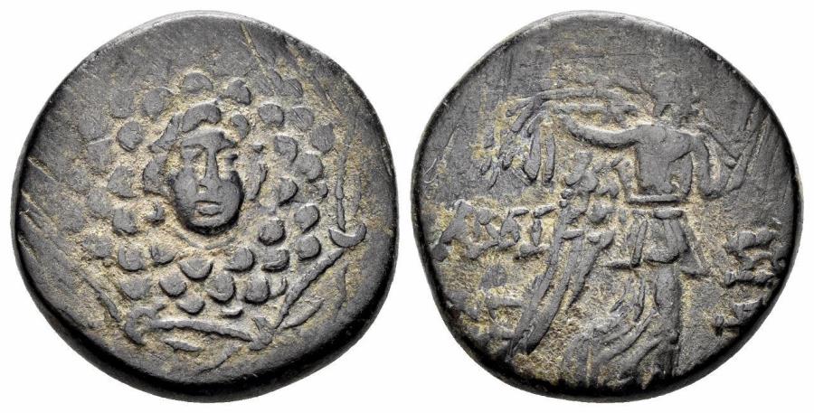 Ancient Coins - Pontos, Amisos. Circa 85-65 BC. AE 20.5mm (6.77 gm). SNG Copenhagen 167-172