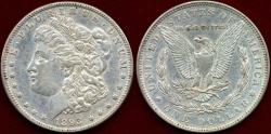 Us Coins - 1893 MORGAN DOLLAR  AU ... original color