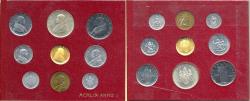 World Coins - VATICAN 1959  POPE JOHN XXIII  ... 9 Coin Mint Set with GOLD