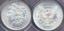 Us Coins - 1904-O MORGAN DOLLAR  PCGS MS65  WHITE
