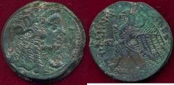 Ancient Coins - PTOLEMY VI  of EGYPT.. 180-145 BC  CLEOPATRA I as Regent  AE27