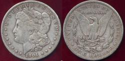 Us Coins - 1901-O MORGAN DOLLAR  VF