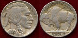 Us Coins - 1927-S BUFFALO NICKEL  XF