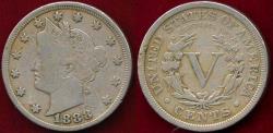 Us Coins - 1888 LIBERTY NICKEL  VF20