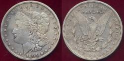 Us Coins - 1894 MORGAN DOLLAR  VF ... VERY LOW MINTAGE