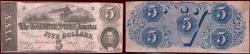 Us Coins - CONFEDEERATE 1862  2nd SERIES  $5  AU
