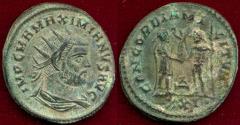 Ancient Coins - MAXIMIANUS 286-308 Antoninianus ... Exceptional Eye Appeal!