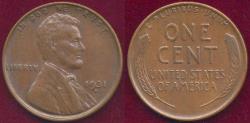 Us Coins - 1931-D LINCOLN CENT  AU58..... REALLY NICE