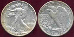 Us Coins - 1919-S WALKING LIBERTY HALF DOLLAR XF