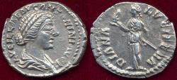 Ancient Coins - LUCILLA  wife of LUCIUS VERUS  161-169 AD  DENARIUS