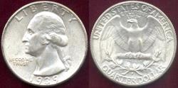 Us Coins - 1939-S WASHINGTON QUARTER MS63