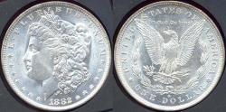 Us Coins - 1882-O MORGAN DOLLAR MS64 .... VERY HIGH END