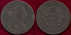 Us Coins - 1800/79 LARGE CENT  VF