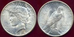 Us Coins - 1928-S PEACE DOLLAR MS64 .... very Attractive