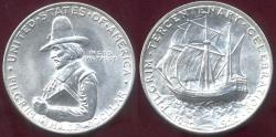 Us Coins - PILGRIM 1920 Commemorative 50c MS64+
