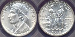 Us Coins - BOONE 1935/34-D PCGS MS65   WHITE