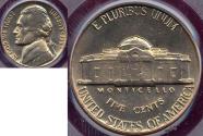 Us Coins - 1953 JEFFERSON NICKEL PCGS MS66
