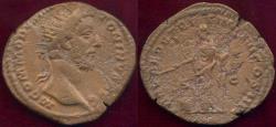 Ancient Coins - COMMODUS 177-192 AD  AE AS