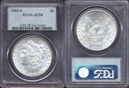 Us Coins - 1902-S MORGAN DOLLAR  AU58