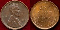Us Coins - 1921 LINCOLN CENT MS64BN
