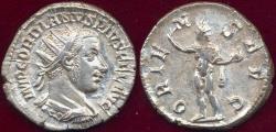 Ancient Coins - GORDIAN III 238-244 AD Antoninianus  SOL facing left