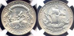 Us Coins - HUDSON 1935 COMMEMORATIVE 50c  NGC MS63