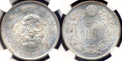 World Coins - JAPAN 1903 1 YEN   NGC MS63.... OUTSTANDING MINT LUSTER