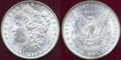 Us Coins - 1899 MORGAN $1  MS63   WHITE