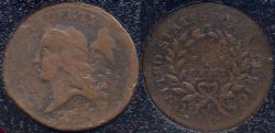 Us Coins - 1793 HALF CENT   FINE