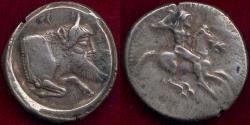 Ancient Coins - GELA  SILCILY  c.466 BC  Di Drachm