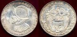 World Coins - PANAMA  1961 1/2 BALBOA    CHOICE BU
