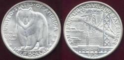 Us Coins - BAY BRIDGE 1936-S Commemorative 50c  MS65