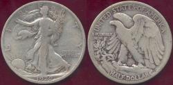 Us Coins - 1920-D WALKING LIBERTY HALF DOLLAR   FINE