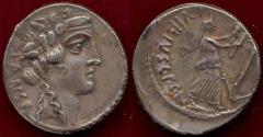 Ancient Coins - C.VIBIUS PANSA  48 BC  DENARIUS