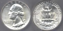 Us Coins - 1944-D WASHINGTON QUARTER  ICG MS67 GEM