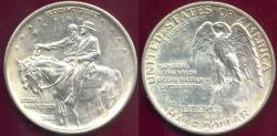 Us Coins - STONE MOUNTAIN 1925 Commemorative half dollar   MS62 or better