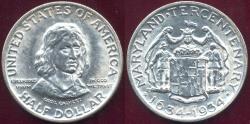 Us Coins - MARYLAND 1934 Commemorative half dollar MS63